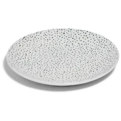 Gifi Lot de 4 assiettes à dessert rondes porcelaine Ø19 cm| Vaisselle Et Accessoires De Table