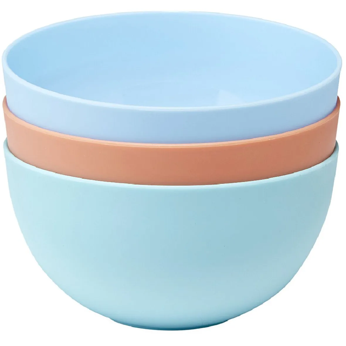 Gifi Lot de 3 bols colorés 400 ml| Vaisselle Et Accessoires De Table