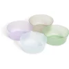Gifi Lot de 4 bols pour enfant en plastique coloré Ø12xH.4,5cm| Vaisselle Et Accessoires De Table