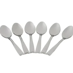 Gifi Lot de 6 cuillères à café en inox| Vaisselle Et Accessoires De Table