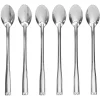 Gifi Lot de 6 cuillères à mazagran en inox| Vaisselle Et Accessoires De Table