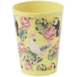 Vaisselle Et Accessoires De Table<Gifi Lot de 4 gobelets décor oiseau et feuille 60 cl
