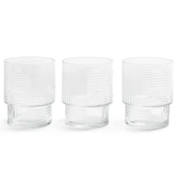 Vaisselle Et Accessoires De Table<Gifi Lot de 3 gobelets en verre empilables 32,5cl