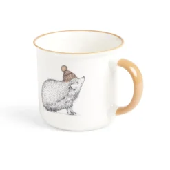 Gifi Lot de 4 mugs animaux 33,5cl| Vaisselle Et Accessoires De Table