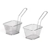 Petit Électroménager<Gifi Lot de 2 paniers à frites inox argenté 19,5x17,5x8,5cm
