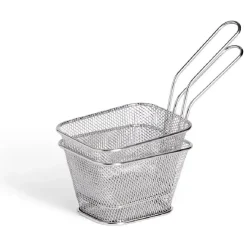 Petit Électroménager<Gifi Lot de 2 paniers à frites inox argenté 19,5x17,5x8,5cm