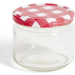 Vaisselle Et Accessoires De Table<Gifi Lot de 4 pots à confiture acier et verre Ø7,5xH8,7cm