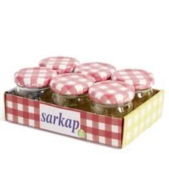 Vaisselle Et Accessoires De Table<Gifi Lot de 6 pots à confiture acier et verre Ø4,5xH4,6cm