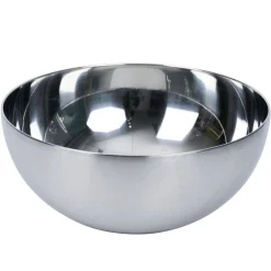 Gifi Lot de 3 saladiers en inox Ø18,7/23,6/28,5cm| Vaisselle Et Accessoires De Table