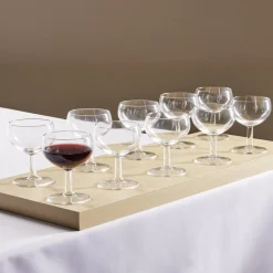 Gifi Lot de 10 verres à ballon transparents 19cl| Vaisselle Et Accessoires De Table