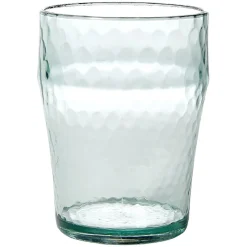 Gifi Lot de 4 verres bas en plastique effet martelé| Vaisselle Et Accessoires De Table