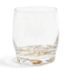Gifi Lot de 3 verres 29cl en verre transparent fond coloré rose/violet/orange| Vaisselle Et Accessoires De Table
