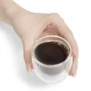 Gifi Lot de 2 verres double paroi 80ml| Vaisselle Et Accessoires De Table