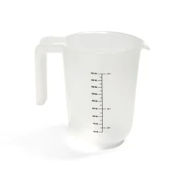 Préparation Culinaire<Gifi Lot de 3 verres mesureur 250/500/1000ml plastique blanc transparent