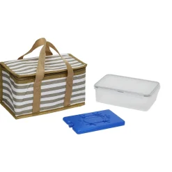 Conservation Alimentaire<Gifi Lunch bag avec pain de glace et boîte alimentaire 25x14xH12cm