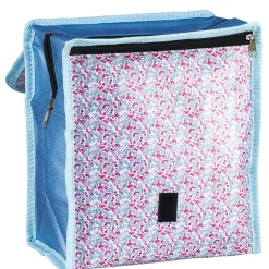 Conservation Alimentaire<Gifi Lunch bag réfrigérant bleu et rose motif baies sauvages