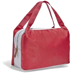 Conservation Alimentaire<Gifi Lunch bag sac à repas isotherme rouge et beige - 25x14xH.16cm