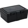Conservation Alimentaire<Gifi Lunch box à 2 compartiments - Boîte alimentaire en plastique noir 1L