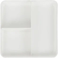 Conservation Alimentaire<Gifi Lunch box 2 niveaux plastique gris 95cl