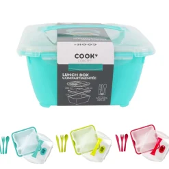 Conservation Alimentaire<Gifi Lunch box compartimentée avec couverts