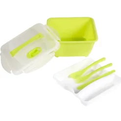 Conservation Alimentaire<Gifi Lunch box compartimentée avec couverts