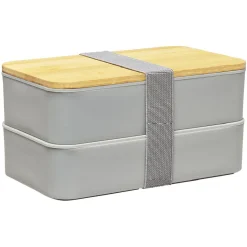 Conservation Alimentaire<Gifi Lunch box couvercle bambou x2