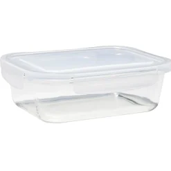 Conservation Alimentaire<Gifi Lunchbox en verre x2 avec couvercle 640ml et 1,05L