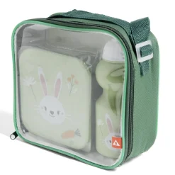 Conservation Alimentaire<Gifi Lunchbox enfant 720ml avec gourde 350ml et sac de transport lapin vert