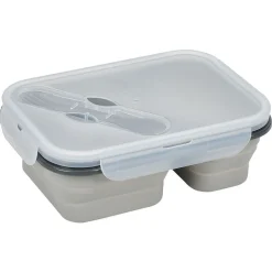 Conservation Alimentaire<Gifi Lunchbox rétractable 2 compartiments avec couvercle 3 coloris