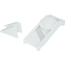 Préparation Culinaire<Gifi Mandoline multiusage 4 accessoires inox et plastique blanc