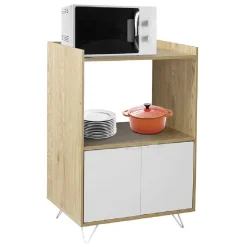Rangement De Cuisine<Gifi Meuble de cuisine Kitchen en bois
