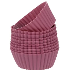 Cuisson<Gifi Mini caissette ronde silicone x10