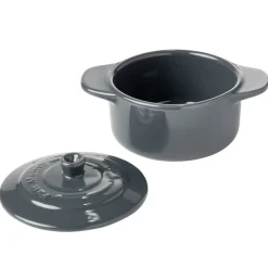 Cuisson<Gifi Mini cocotte en céramique avec couvercle