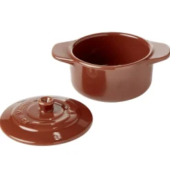 Cuisson<Gifi Mini cocotte en céramique avec couvercle