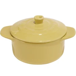 Cuisson<Gifi Mini cocotte en céramique avec couvercle