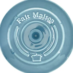 Cuisson<Gifi Mini cocotte ronde bleu canard