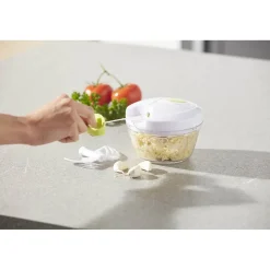 Petit Électroménager<Gifi Mini hachoir manuel transparent blanc et vert