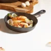 Cuisson<Gifi Mini plat à four rond en fonte avec manche