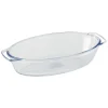 Cuisson<Gifi Mini plat en verre forme ovale