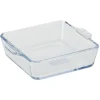 Cuisson<Gifi Mini plat en verre forme carré
