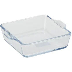 Cuisson<Gifi Mini plat en verre forme carré