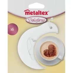 Préparation Culinaire<Gifi Mini pochoir à café x6 Metaltex