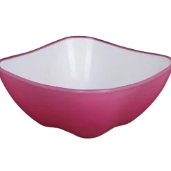 Vaisselle Et Accessoires De Table<Gifi Mini saladier rose fuchsia blanc