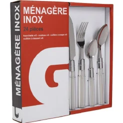 Vaisselle Et Accessoires De Table<Gifi Ménagère 24 pièces