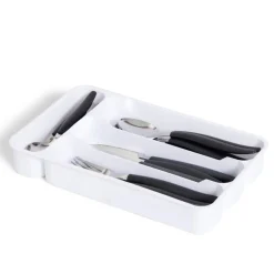 Gifi Ménagère 24 pièces avec range-couverts| Vaisselle Et Accessoires De Table