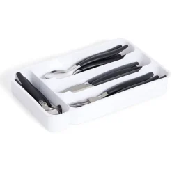 Gifi Ménagère 24 pièces avec range-couverts| Vaisselle Et Accessoires De Table