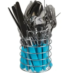Vaisselle Et Accessoires De Table<Gifi Ménagère 24 pièces bleu fluo