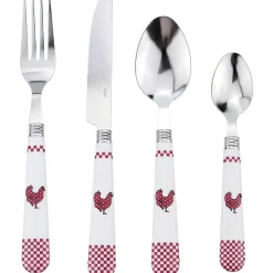 Gifi Ménagère 24 pièces design campagne| Vaisselle Et Accessoires De Table
