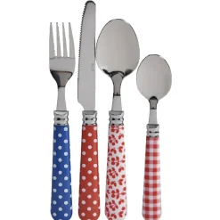 Gifi Ménagère 16 pièces design guinguette| Vaisselle Et Accessoires De Table