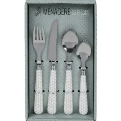 Vaisselle Et Accessoires De Table<Gifi Ménagère 16 pièces design oreige